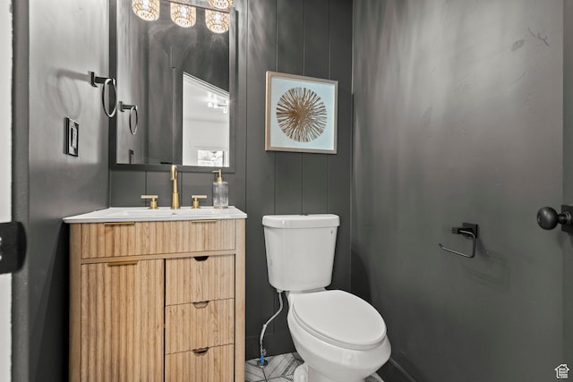 3873 E S Pass Cv, Eagle Mountain, UT 84005 - half bath featuring toilet and vanity