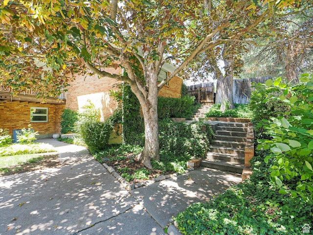 4893 S Regency St, Holladay, UT 84117 - view of yard featuring stairs