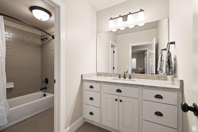 13571 S Meadow Heights Ln, Draper, UT 84020 - full bath featuring shower / bath combo and vanity