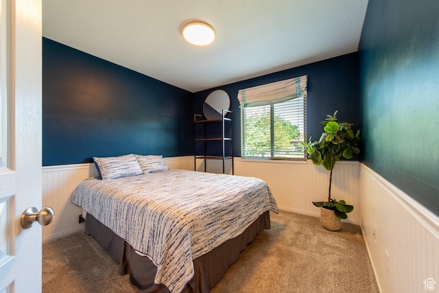 552 E Sunset Stream Way, Draper, UT 84020 - carpeted bedroom featuring a wainscoted wall