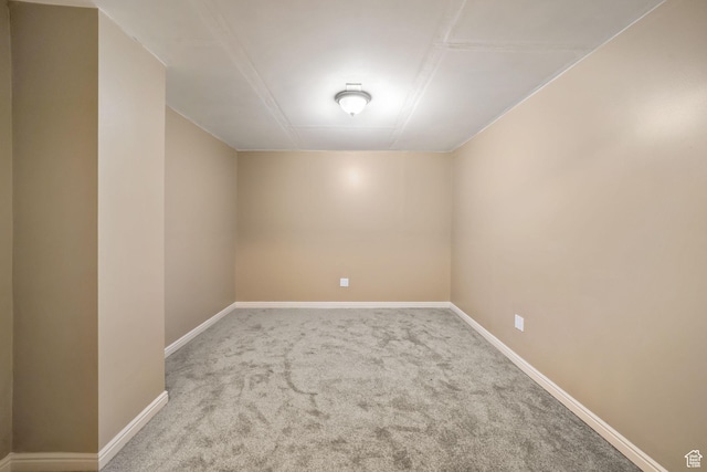 8916 S Cobble Crest Ln E, Sandy, UT 84093 - spare room featuring carpet floors and baseboards