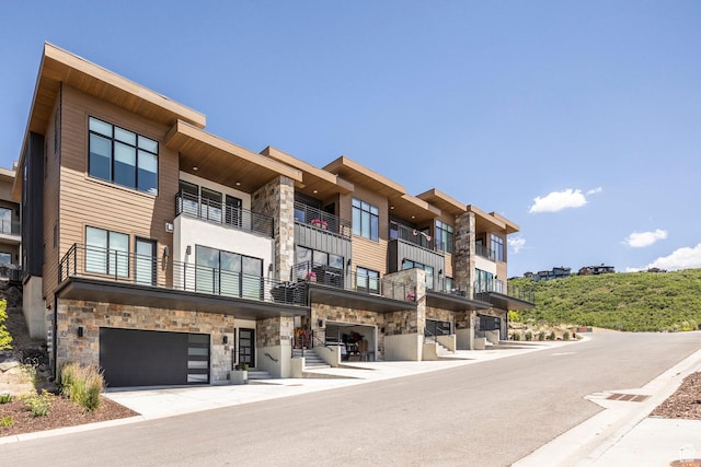 855 E Klaim Dr, Hideout, UT 84036 - view of building exterior with an attached garage