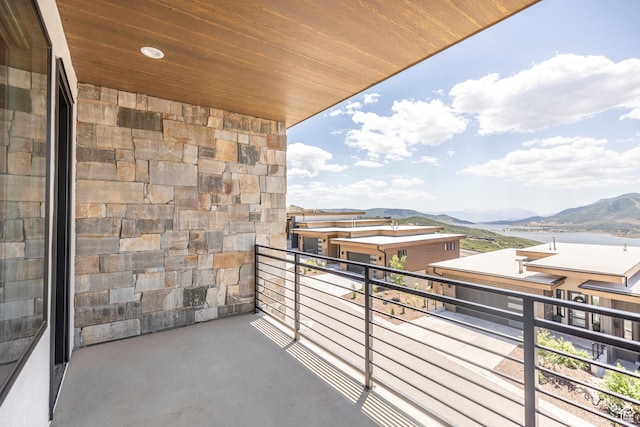 855 E Klaim Dr, Hideout, UT 84036 - balcony with a mountain view