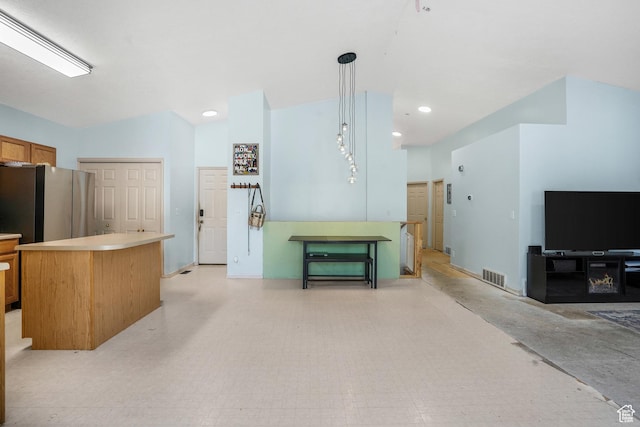 3641 S Country W Dr W, Magna, UT 84044 - living area featuring light floors and recessed lighting