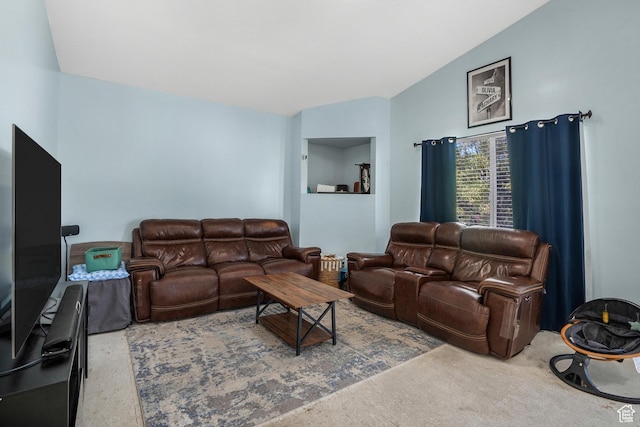 3641 S Country W Dr W, Magna, UT 84044 - living area featuring lofted ceiling