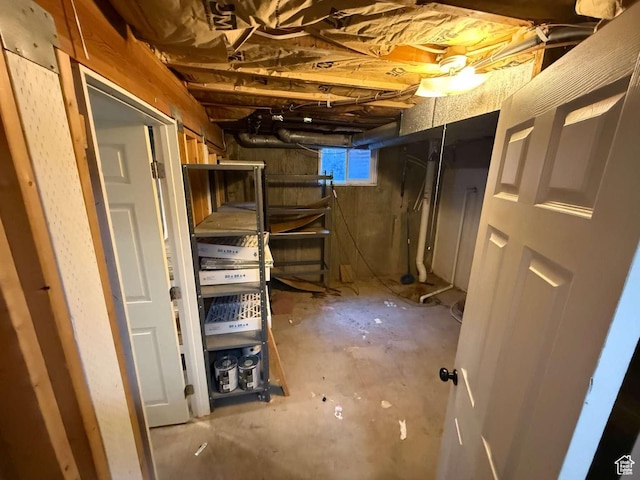 1012 W 3550 N, Pleasant View, UT 84414 - view of unfinished below grade area