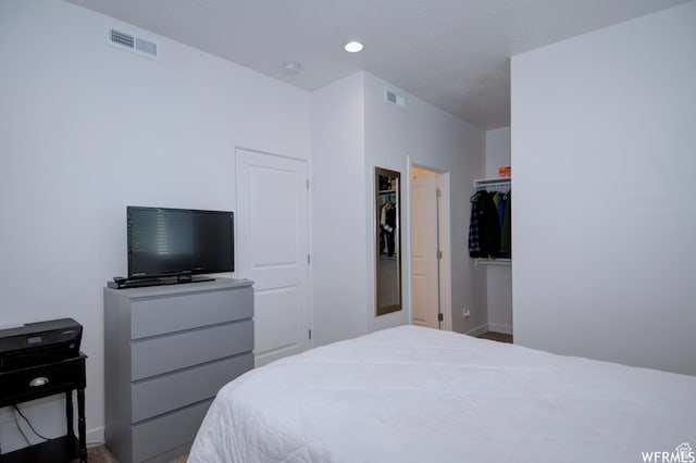 1690 S 225 W, Clearfield, UT 84015 - bedroom with a spacious closet and recessed lighting