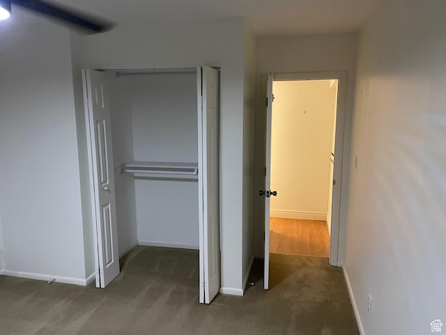 484 N 300 W, Logan, UT 84321 - unfurnished bedroom featuring carpet floors and a closet