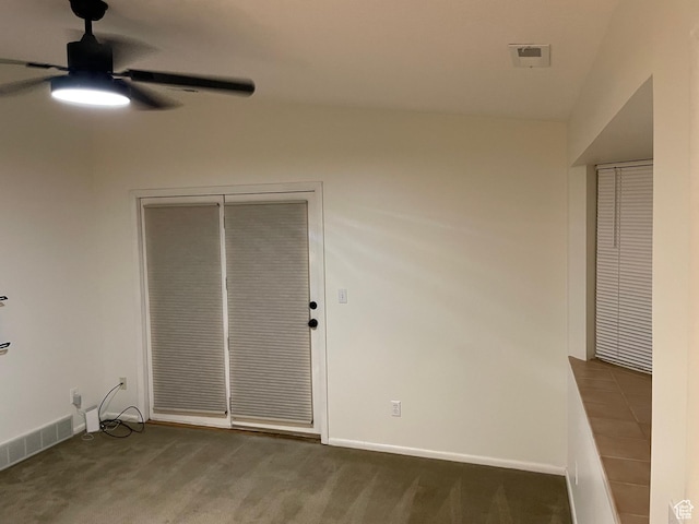 484 N 300 W, Logan, UT 84321 - carpeted spare room with a ceiling fan and baseboards