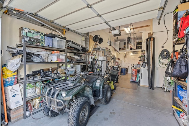 9116 Silver Lake Dr, Cedar Hills, UT 84062 - garage with a garage door opener
