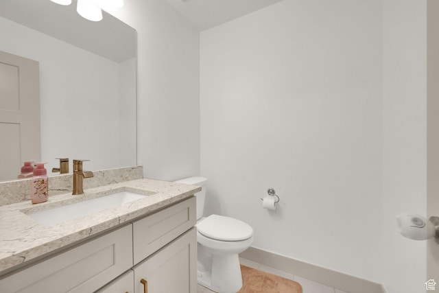 2423 W Cedarline Loop, Stockton, UT 84071 - bathroom featuring tile patterned floors and vanity