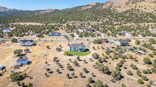 2423 W Cedarline Loop, Stockton, UT 84071 - drone / aerial view of a mountainous background