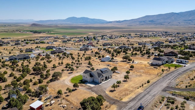 2423 W Cedarline Loop, Stockton, UT 84071 - bird's eye view of a mountainous background