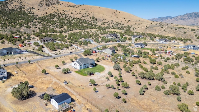 2423 W Cedarline Loop, Stockton, UT 84071 - view of property location featuring mountains and a desert landscape