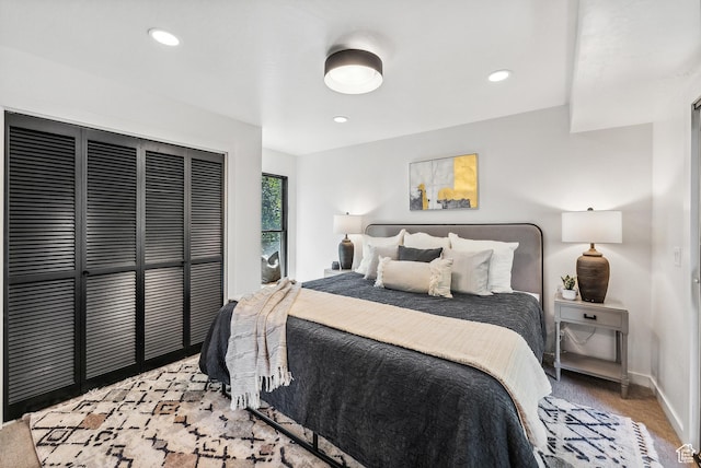 947 Northstar Dr, Park City, UT 84060 - bedroom featuring a closet, carpet floors, and recessed lighting