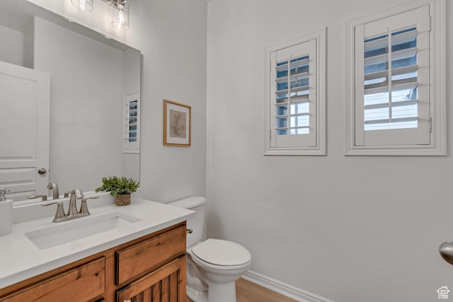 10741 S Topview Rd, South Jordan, UT 84095 - half bathroom featuring toilet and vanity