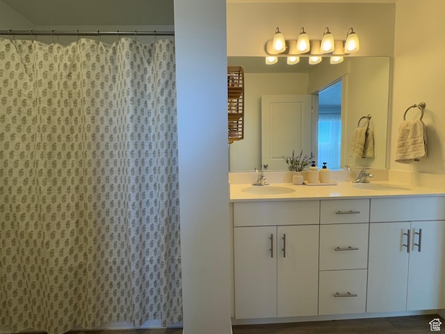 931 W 910 N, Tremonton, UT 84337 - full bath featuring double vanity and a shower with curtain
