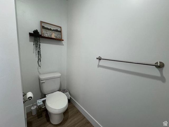 931 W 910 N, Tremonton, UT 84337 - bathroom featuring wood finished floors and toilet