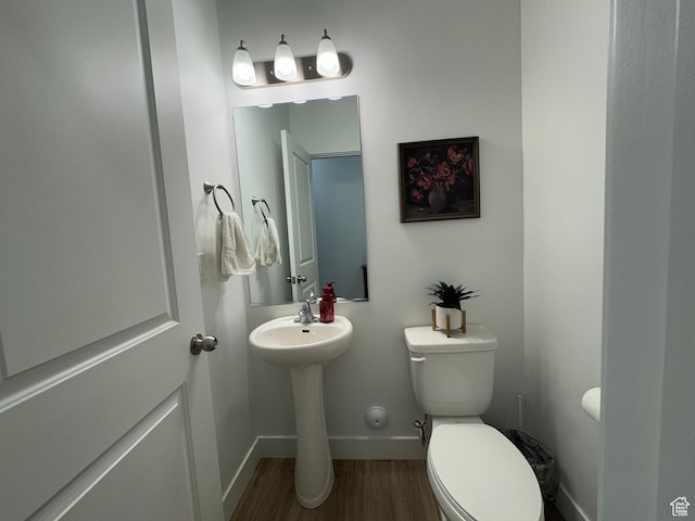 931 W 910 N, Tremonton, UT 84337 - half bath with wood finished floors and toilet
