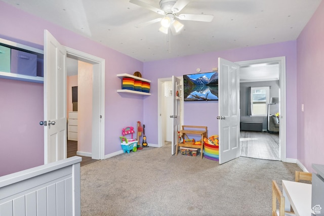 461 S 400 W, Provo, UT 84601 - rec room featuring carpet and ceiling fan