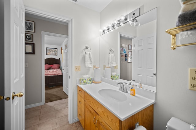 845 N Valley View Dr Unit 917, St George, UT 84770 - half bath with vanity, ensuite bathroom, and tile patterned flooring