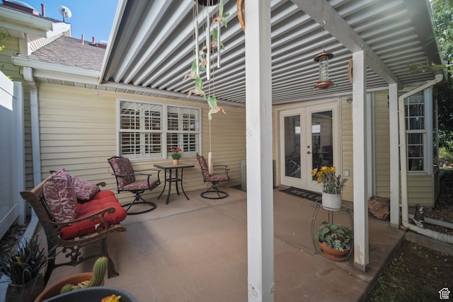 845 N Valley View Dr Unit 917, St George, UT 84770 - view of patio featuring french doors
