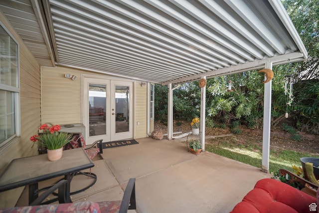 845 N Valley View Dr Unit 917, St George, UT 84770 - view of patio featuring french doors