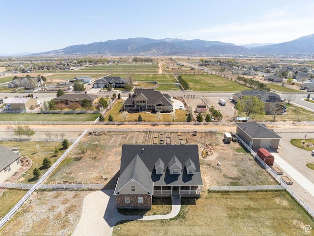 1444 N 3775 W, Cedar City, UT 84721 - aerial view of property and surrounding area with mountains