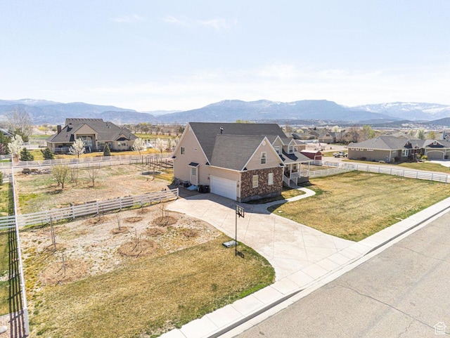1444 N 3775 W, Cedar City, UT 84721 - aerial view of residential area featuring a mountainous background