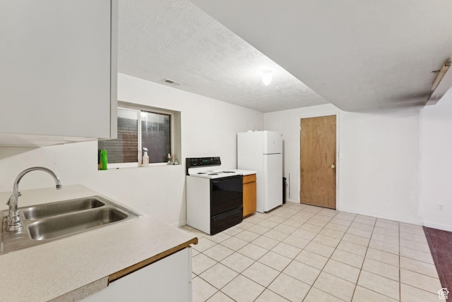 2970 W Shadow Park Dr, West Valley City, UT 84119 - kitchen featuring white appliances, light countertops, and light tile patterned floors