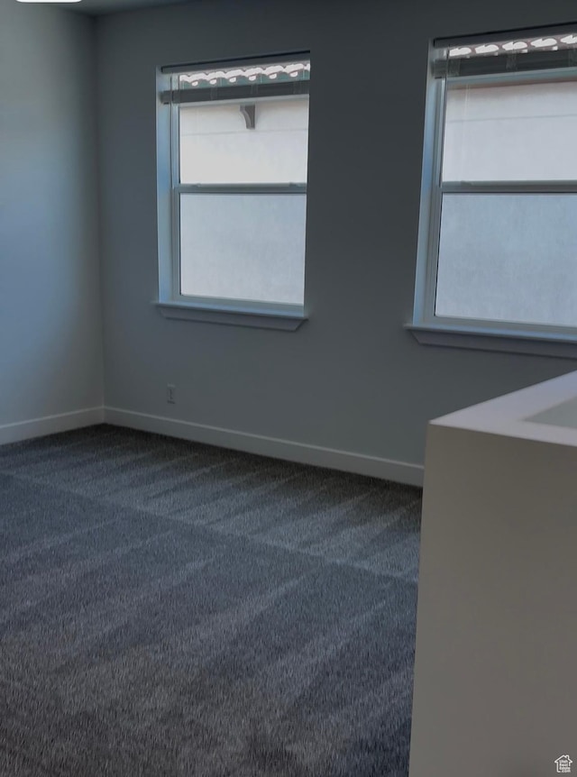 6178 S Kelly Ln, St George, UT 84790 - spare room with dark carpet