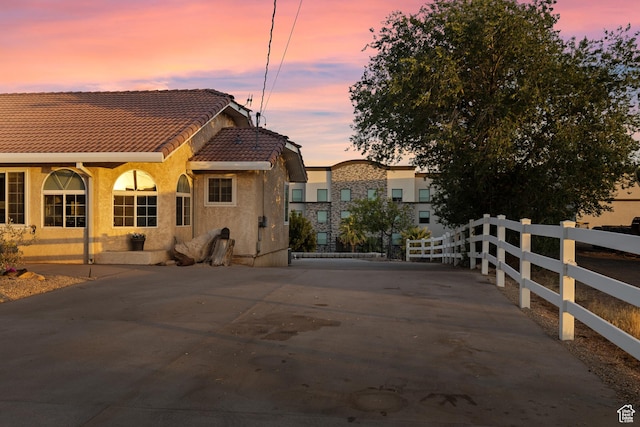 763 W 100 N, Hurricane, UT 84737 - view of front of house featuring a tile roof and stucco siding