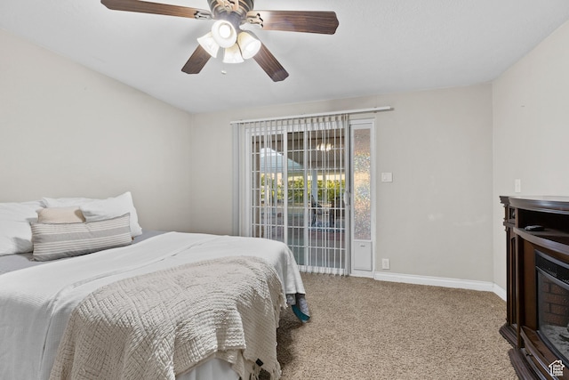 763 W 100 N, Hurricane, UT 84737 - carpeted bedroom featuring a ceiling fan and baseboards