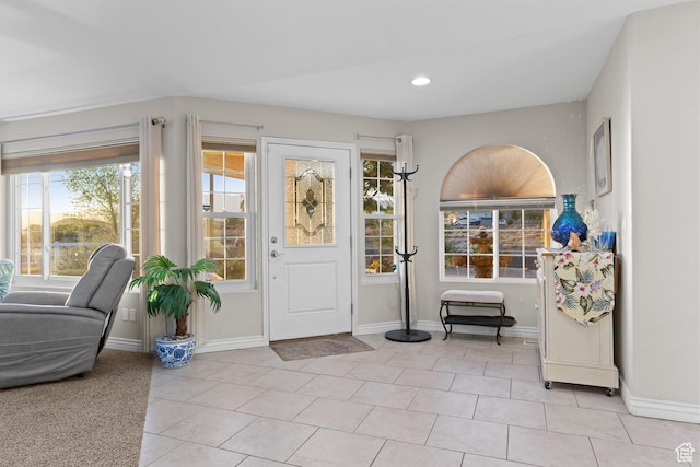 763 W 100 N, Hurricane, UT 84737 - foyer featuring recessed lighting and light tile patterned floors