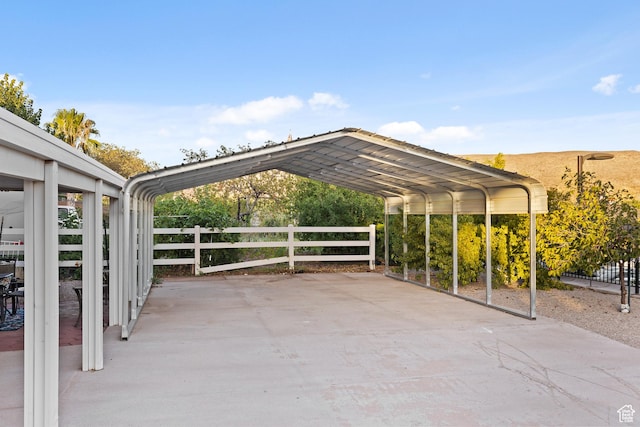 763 W 100 N, Hurricane, UT 84737 - view of patio / terrace featuring a detached carport and driveway