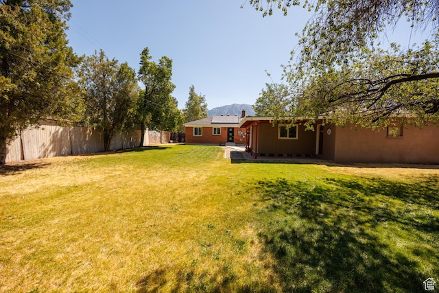 875 N 50 W, Orem, UT 84057 - view of yard featuring a patio area and a mountain view