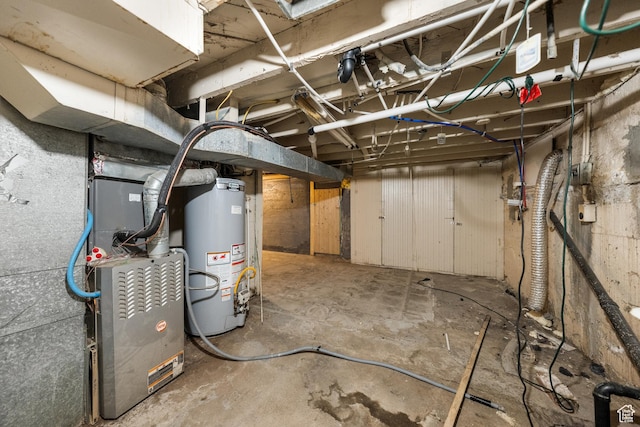 726 E 29th S, Ogden, UT 84403 - unfinished basement with water heater and heating unit
