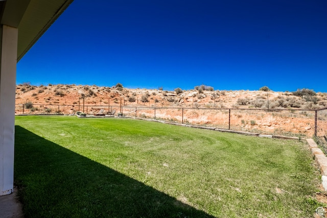 5375 N Canal Rd, Lapoint, UT 84039 - view of yard
