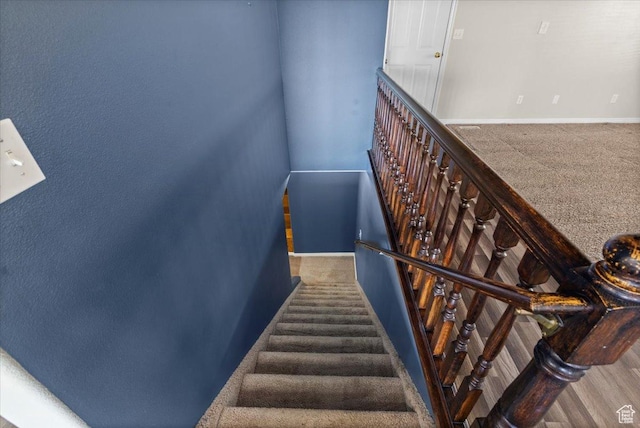 845 S 1150 E, Preston, ID 83263 - staircase with baseboards