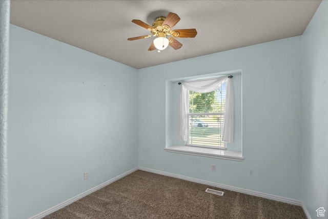 845 S 1150 E, Preston, ID 83263 - unfurnished room with carpet floors and ceiling fan