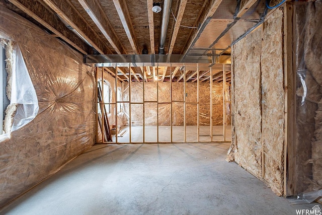 124 N Peach St, Santaquin, UT 84655 - miscellaneous room featuring unfinished concrete flooring