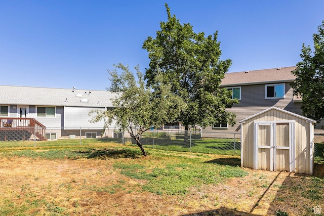 902 W 4200 S, Riverdale, UT 84405 - fenced backyard featuring a storage shed