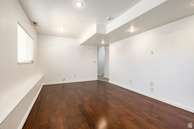 902 W 4200 S, Riverdale, UT 84405 - empty room with wood finished floors, a smoke detector, and recessed lighting
