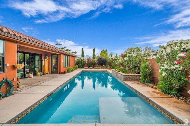 2751 S 3970 W, Hurricane, UT 84737 - swimming pool with a fenced backyard and a patio
