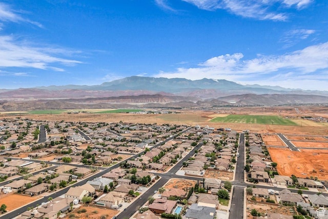 2751 S 3970 W, Hurricane, UT 84737 - aerial view of residential area featuring a mountainous background