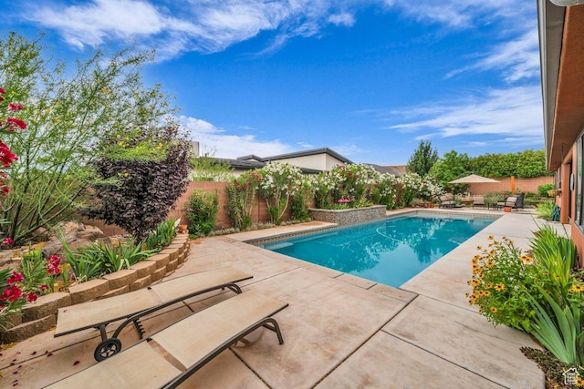 2751 S 3970 W, Hurricane, UT 84737 - view of swimming pool with a patio and a fenced backyard