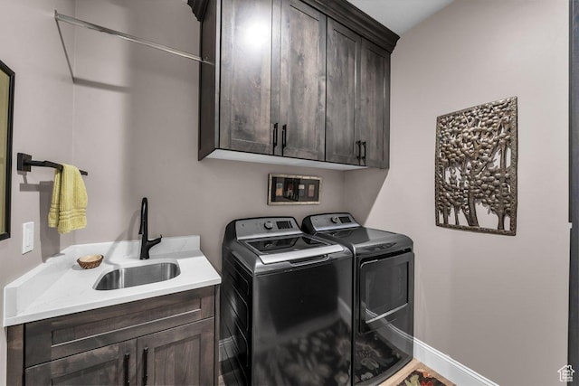 2751 S 3970 W, Hurricane, UT 84737 - laundry room featuring cabinet space and washing machine and dryer