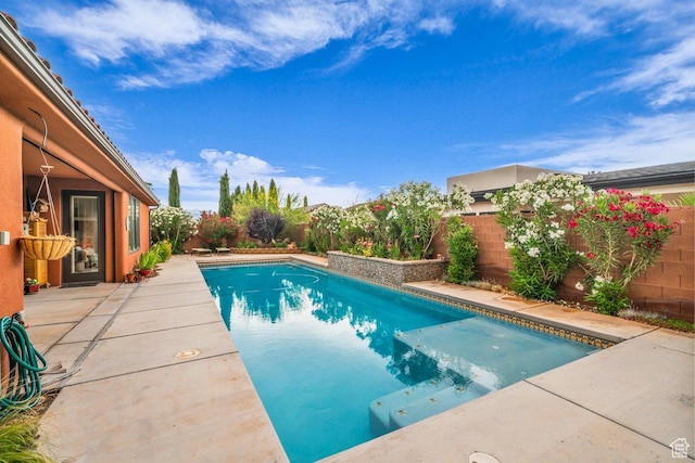 2751 S 3970 W, Hurricane, UT 84737 - view of swimming pool featuring a patio and a fenced backyard