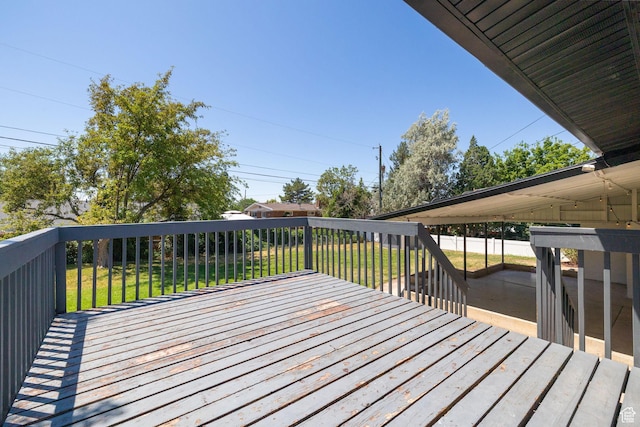 2111 W 5800 S, Roy, UT 84067 - deck with a fenced backyard