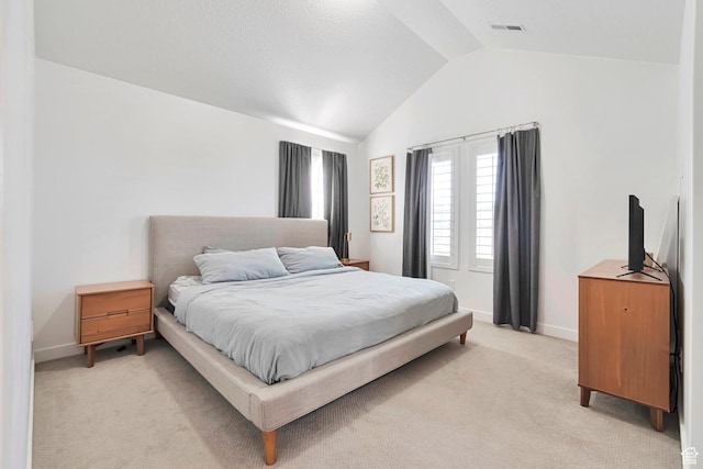 6427 W Arranmore Dr, South Jordan, UT 84009 - bedroom with lofted ceiling and light carpet